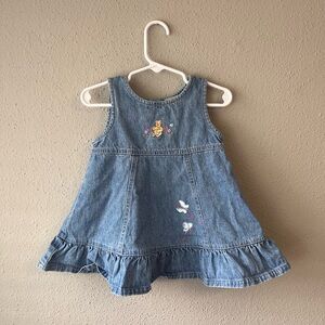 Winnie the Pooh vintage toddler girls dress 12M